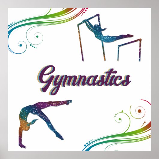 Poster Gymnastique Dreams Gymnaste (Devant)