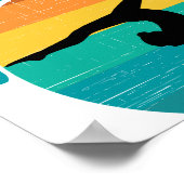 Poster Gymnastique est Cool de vie Sunset Gymnaste (Coin)