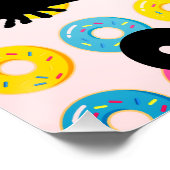 Poster Gymnastique et Donuts (Coin)