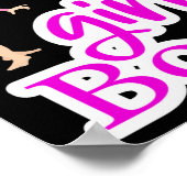 Poster Gymnastique fille Boss (Coin)