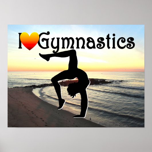POSTER GYMNASTIQUE FOREVER DESIGN (Devant)