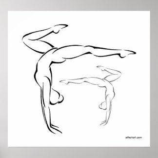 Poster Gymnastique II
