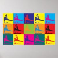 Gymnastique Pop Art