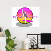 Poster Gymnastique rythmique (Bureau à domicile)