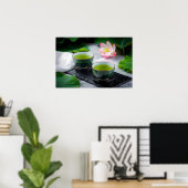 Poster Gyokuro - Green Tea - ZEN BUDDHISM (Bureau à domicile)