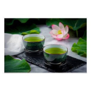 Poster Gyokuro - Thé Vert - ZEN BOUDDHISME