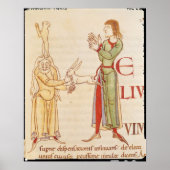 Poster 'H' initial sous la forme de deux jurés (Devant)