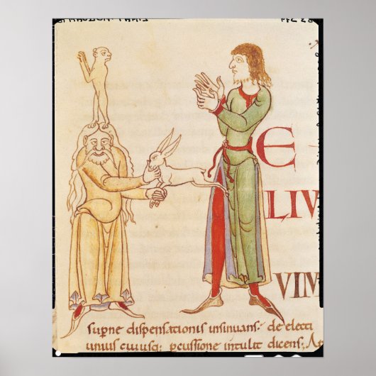 Poster 'H' initial sous la forme de deux jurés (Devant)