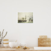 Poster H.M.S. Victory at the Battle of Trafalgar, 1805 ( (Cuisine)