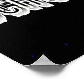 Poster H. Metal Translucide-Blanc (Coin)
