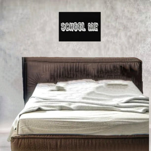 Poster H. Metal Translucide-Blanc