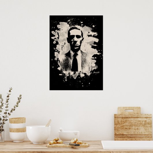 Poster H. P. Lovecraft Hommage (Cuisine)