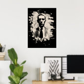 Poster H. P. Lovecraft Hommage (Bureau à domicile)