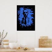 Poster H. P. Lovecraft Tribute (bleu) (Cuisine)