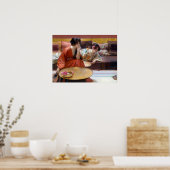 Poster H. Siddons Mowbray Idle Heures (Cuisine)