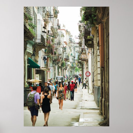 Poster Habana Vieja 20" x 28" (brillant) (Devant)