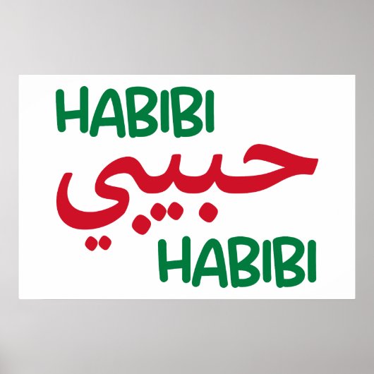 Poster Habibi (Devant)
