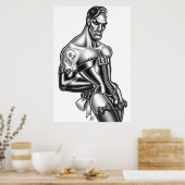 Poster Habillé à Thrill (Cuisine)