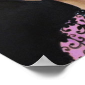 Poster Habillé de rose (Coin)