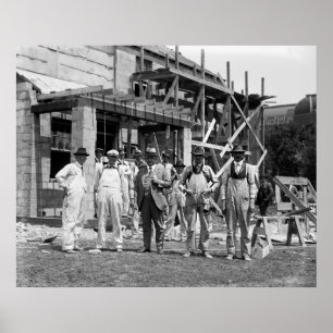 Poster Habillé pour construire : 1923
