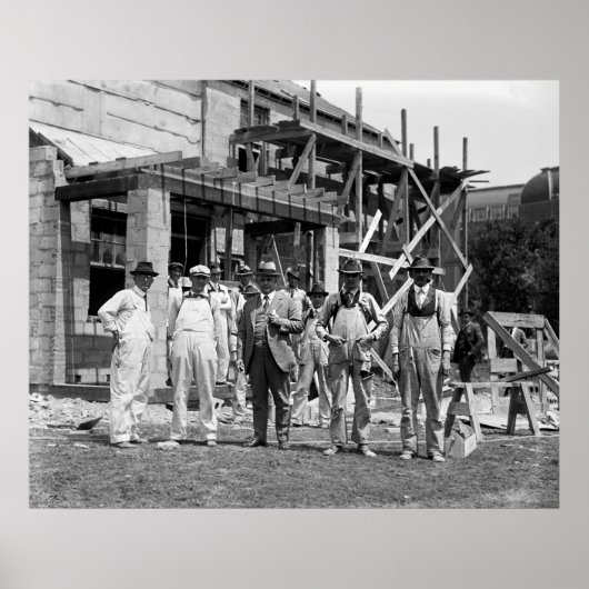 Poster Habillé pour construire : 1923 (Devant)