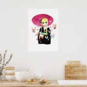 Poster Habille Yuka-chan par Akiko Higashimura (Cuisine)