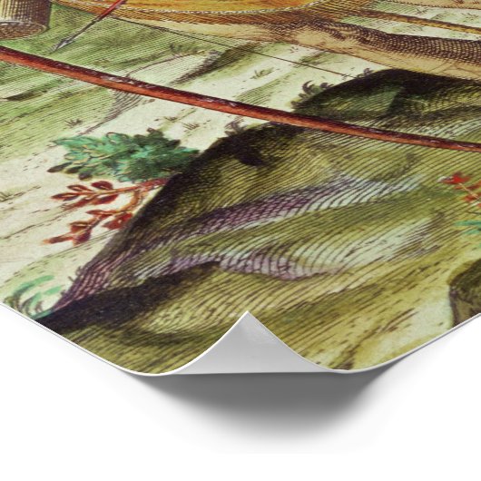 Poster Habitants de Virginie (Coin)