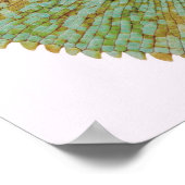 Poster Habite des zones montagneuses sèches. autochtone (Coin)