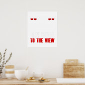 Poster habituer à la vue (Cuisine)