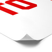 Poster habituer à la vue ford mustang (Coin)