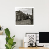 Poster Hacienda Yaxcopoil, Mérida, Yucatan, Mexique (Bureau à domicile)