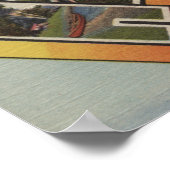 Poster Hackensack, Minnesota - Scènes de grandes lettres (Coin)