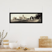 Poster Hackensack, NJ Court Photo 1913 (Cuisine)