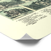 Poster Hackensack, NJ Panoramic Map - 1896 (Coin)