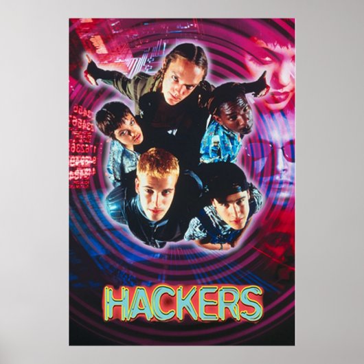 Poster Hackers (Devant)
