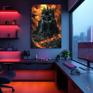 Poster Hadès, Roi des Enfers - Dieu des Ténèbres et du Fe