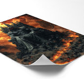 Poster Hadès, roi du monde souterrain - Dieu sombre du fe (Coin)