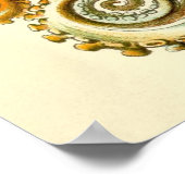 Poster Haeckel Octopus Diptych II (Coin)