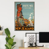 Poster Haere Mai (Bureau à domicile)