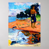 Poster Haere Pape (1892) par Paul Gauguin (Devant)