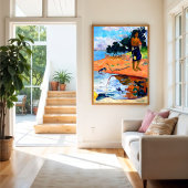 Poster Haere Pape (1892) par Paul Gauguin