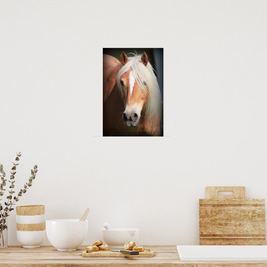 Poster Haflinger (Cuisine)
