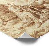 Poster Hagar dans le désert (Coin)