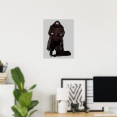 Poster Hagrid et Chien (Bureau à domicile)
