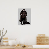 Poster Hagrid et Chien (Cuisine)