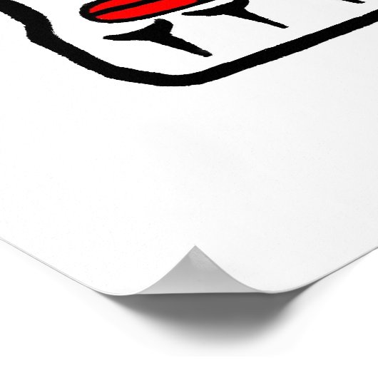 Poster haida Bear (Coin)