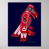 POSTER HAIDA EAGLE (Devant)