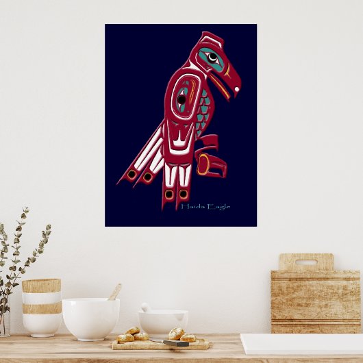 POSTER HAIDA EAGLE (Cuisine)