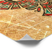 Poster Haida griffée et portée Deux têtes Spirit Bird (Coin)