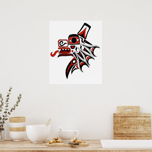 Poster haida wolf 2012 (Cuisine)